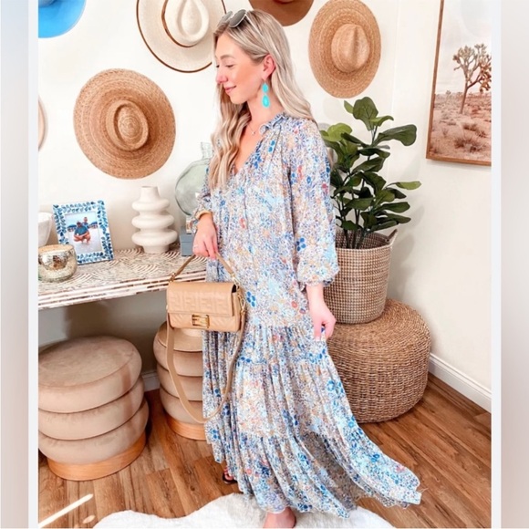 Free People floral maxi dress - Picture 2 of 7
